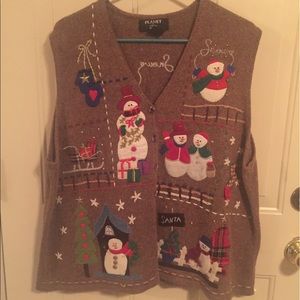 Perfect Ugly Christmas sweater vest